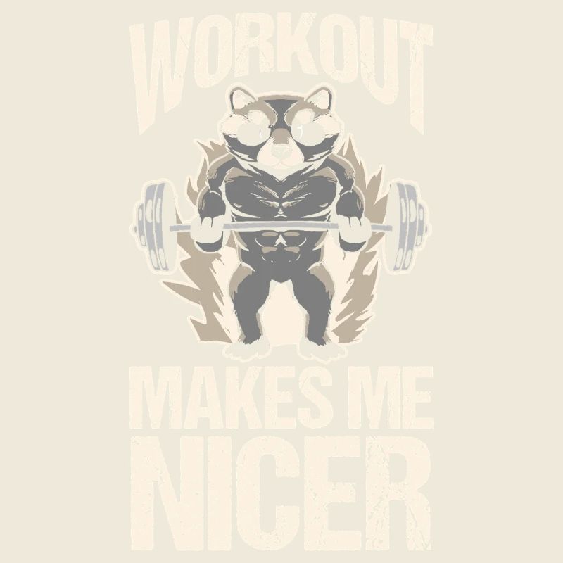 Trash Panda GYM Entraînement Raton laveur