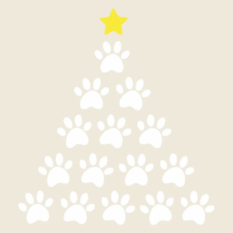 Weihnachtsbaum Pfote