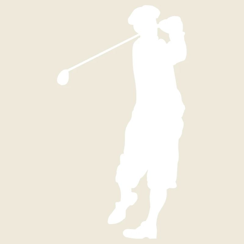 Golf silhouette