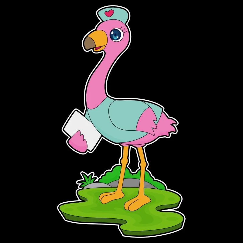 Flamingo Krankenschwester