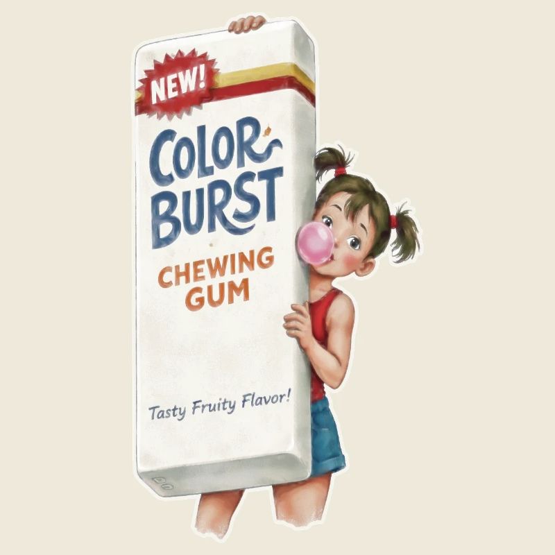 Retro Chewing Gum