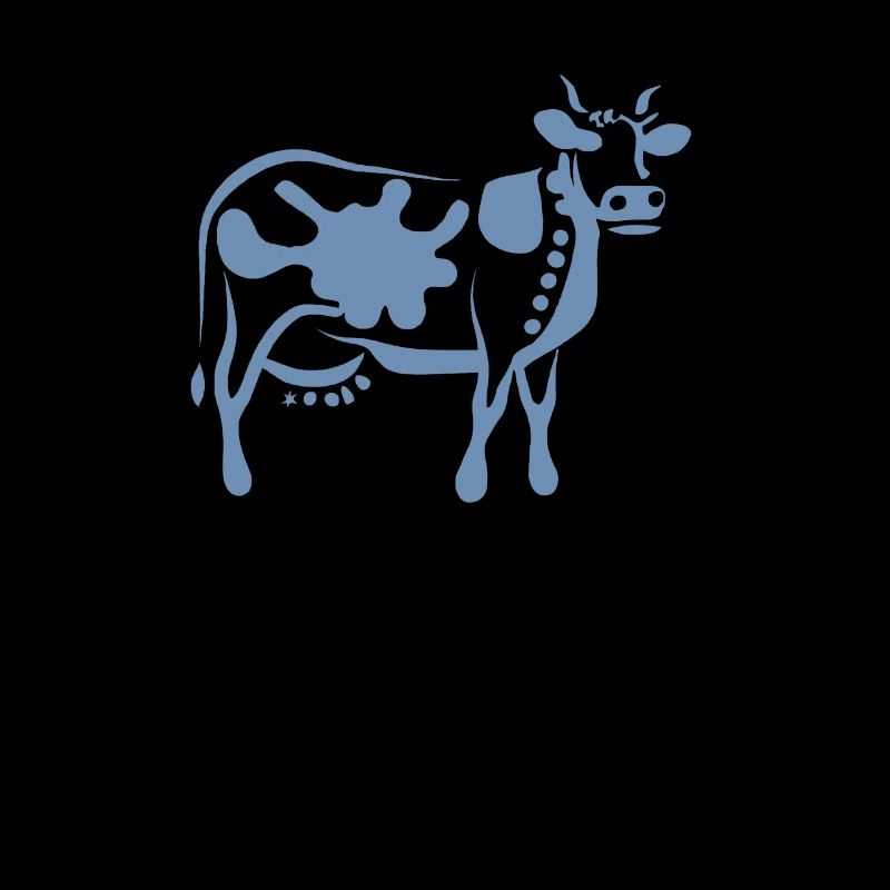 Cow Art Abstract