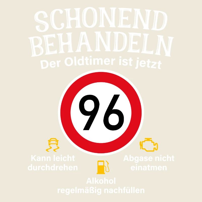 96. Geburtstag Schonend Behandeln Oldtimer Ist 96