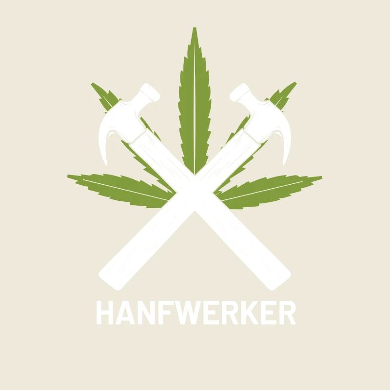 Hanf Weed Gras Marihuana Hanfwerker Zimmerer Zimme