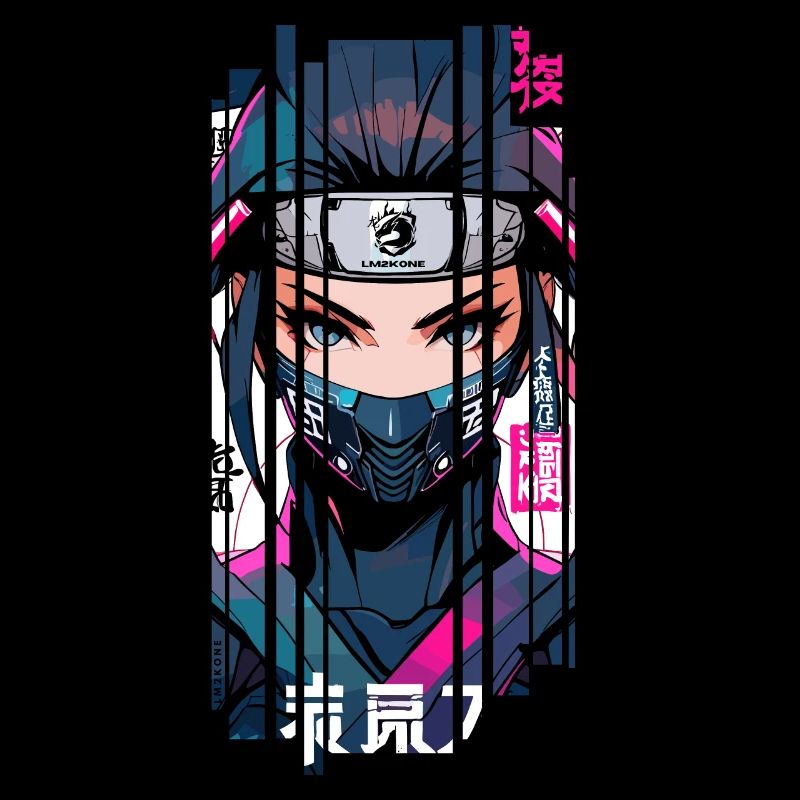 Cyborg ninja kanji