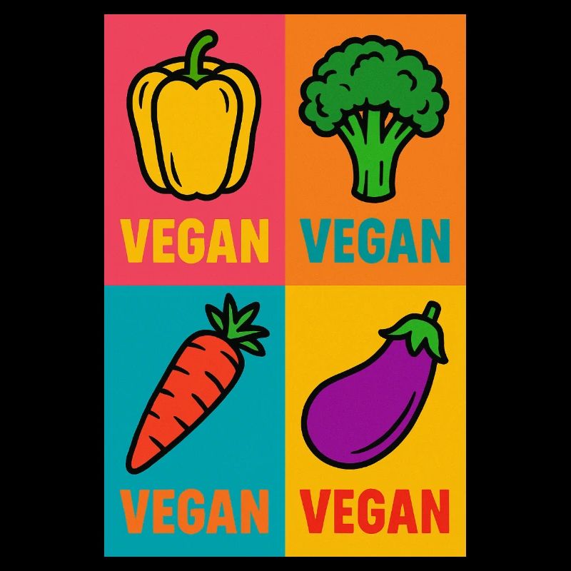 Vegan Popart