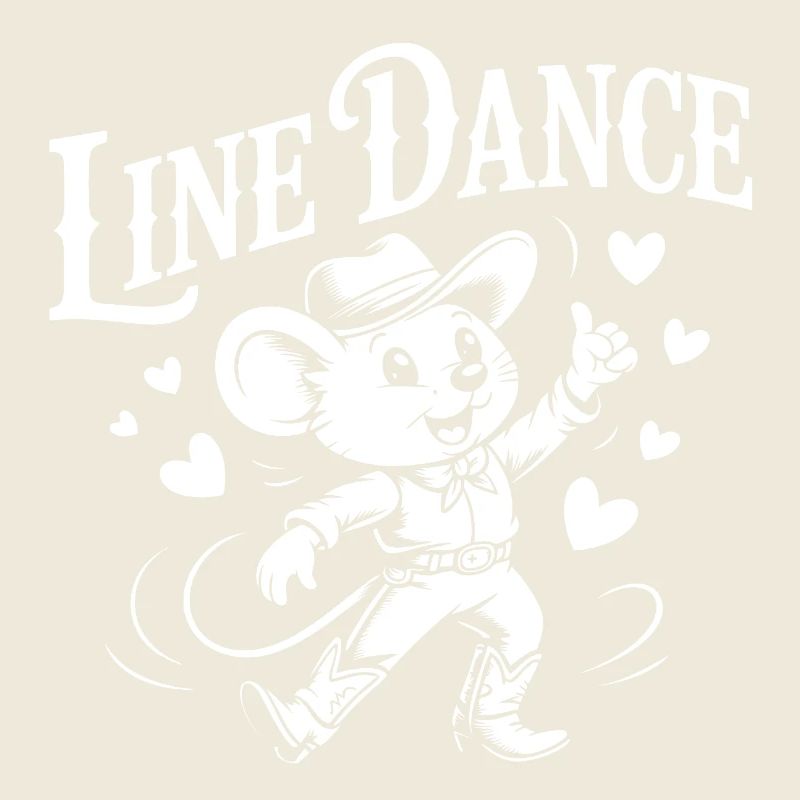 Line Dance Mouse Funny Mouse Dancing Line Dance