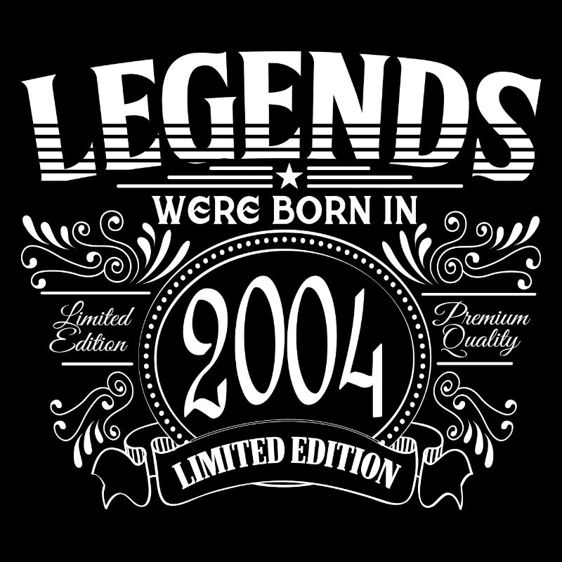 Legends were born in 2004