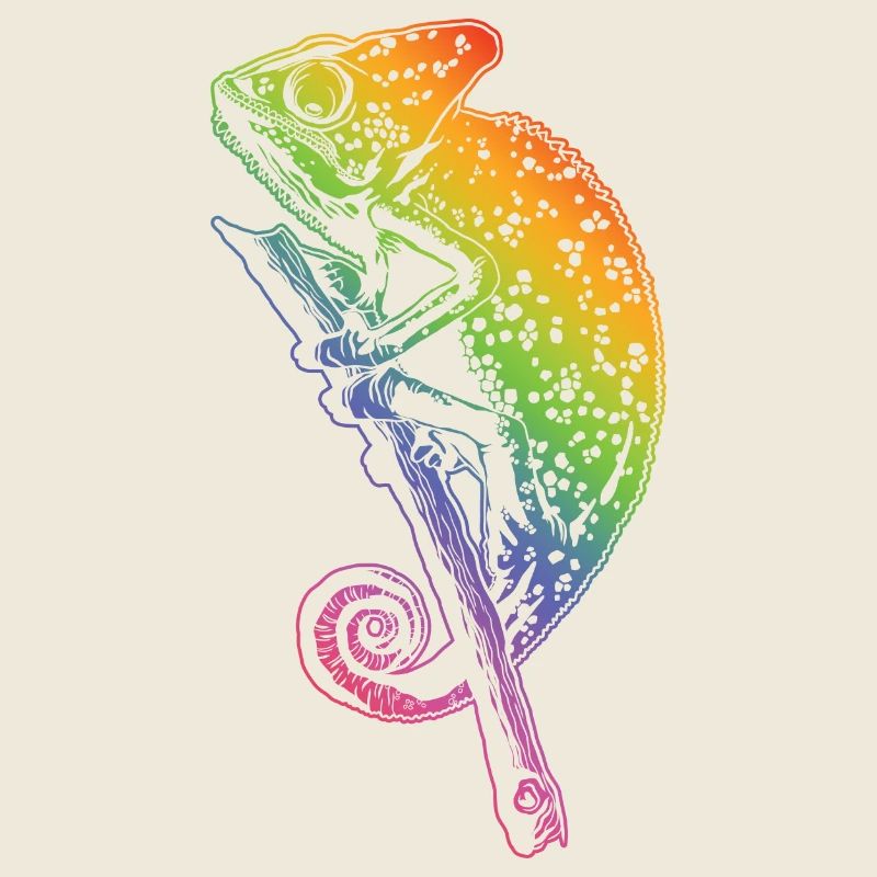 Chameleon Lizard Graphic Reptile Chameleon Lover