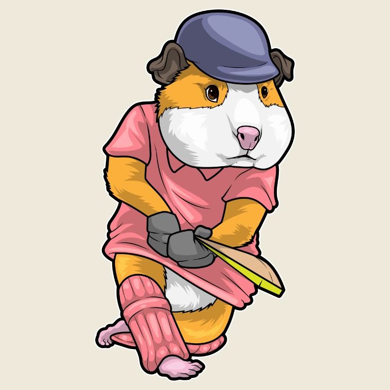 Cochon d’Inde cricket batte de cricket