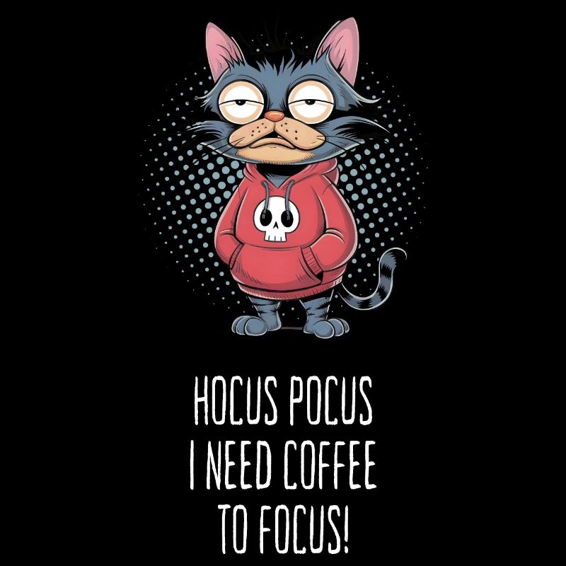 Hocus Pocus j’ai besoin de café pour me concentrer
