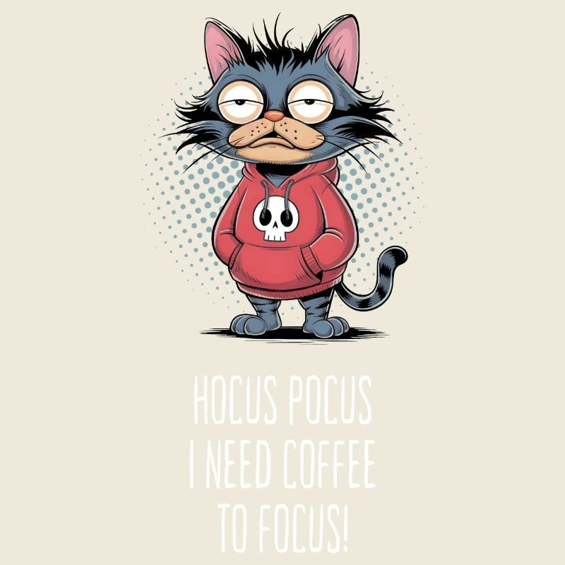 Hocus Pocus j’ai besoin de café pour me concentrer