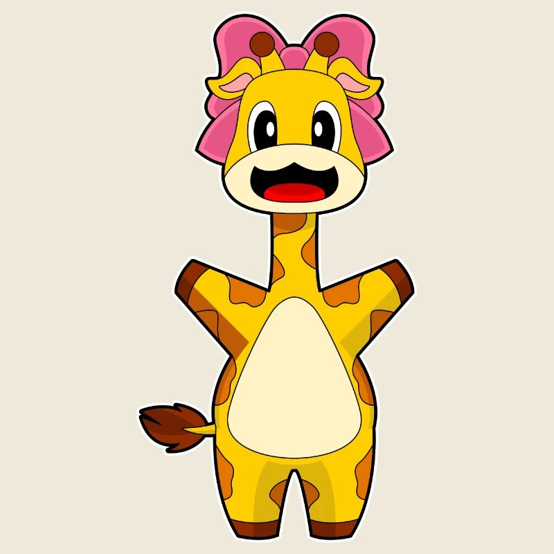 Giraffe Hair Bow