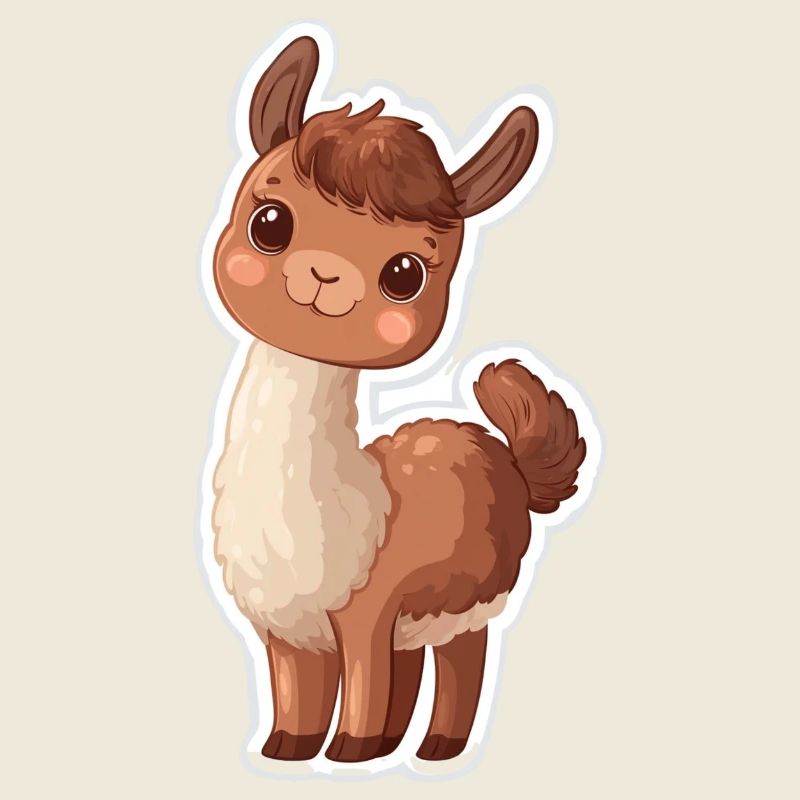 Llama Alpaca Llama Animal Gift