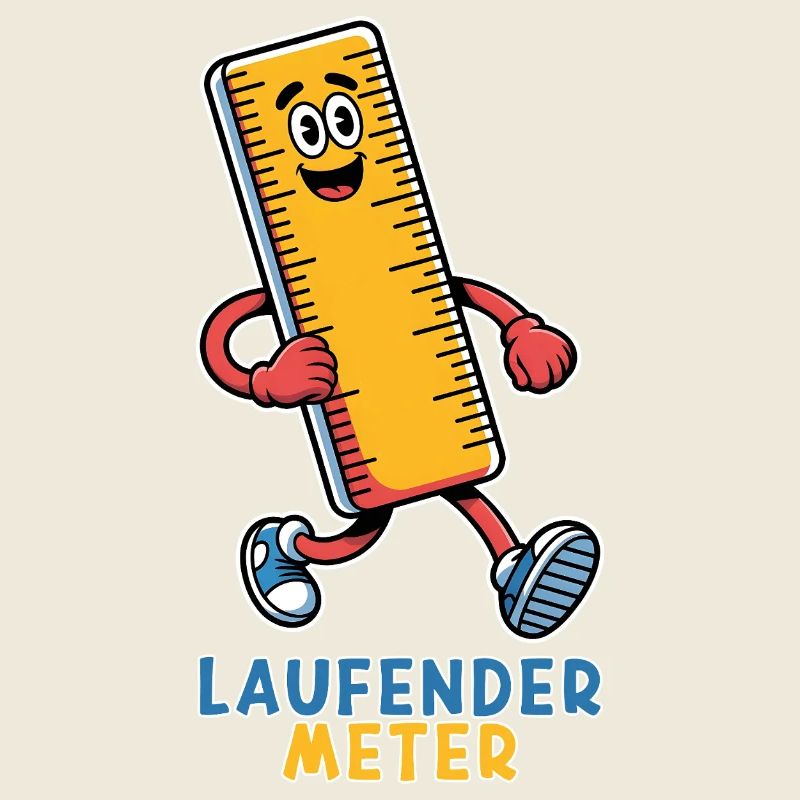 Running Meter Small Funny Dwarf Nickname