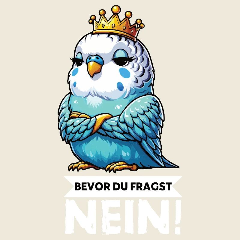 Before You Ask Budgie Bird Welli Wellis