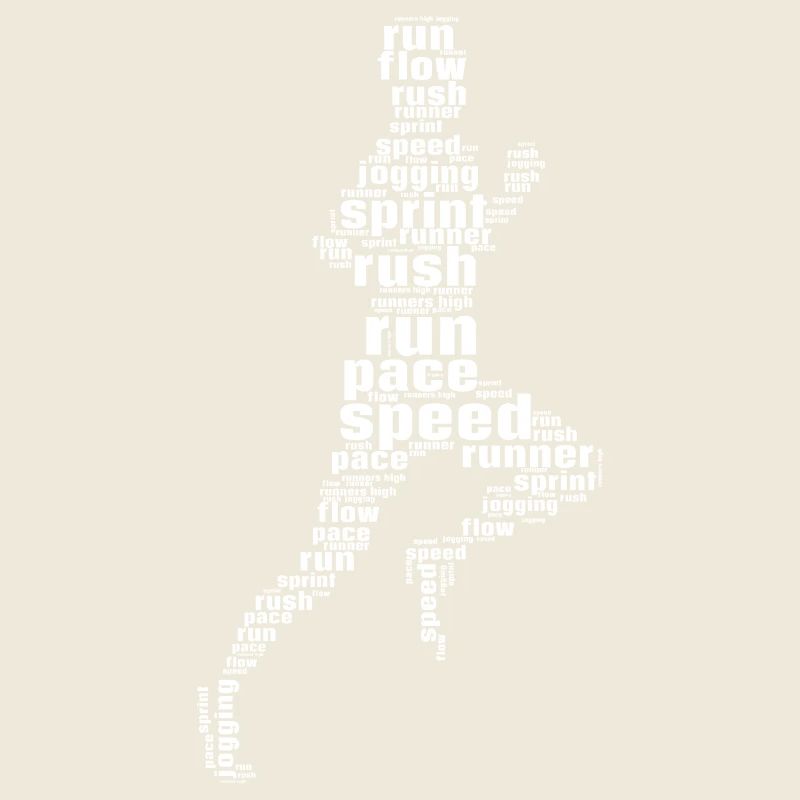 Marathon Runner Rush Run Pace Speed Running Gifts