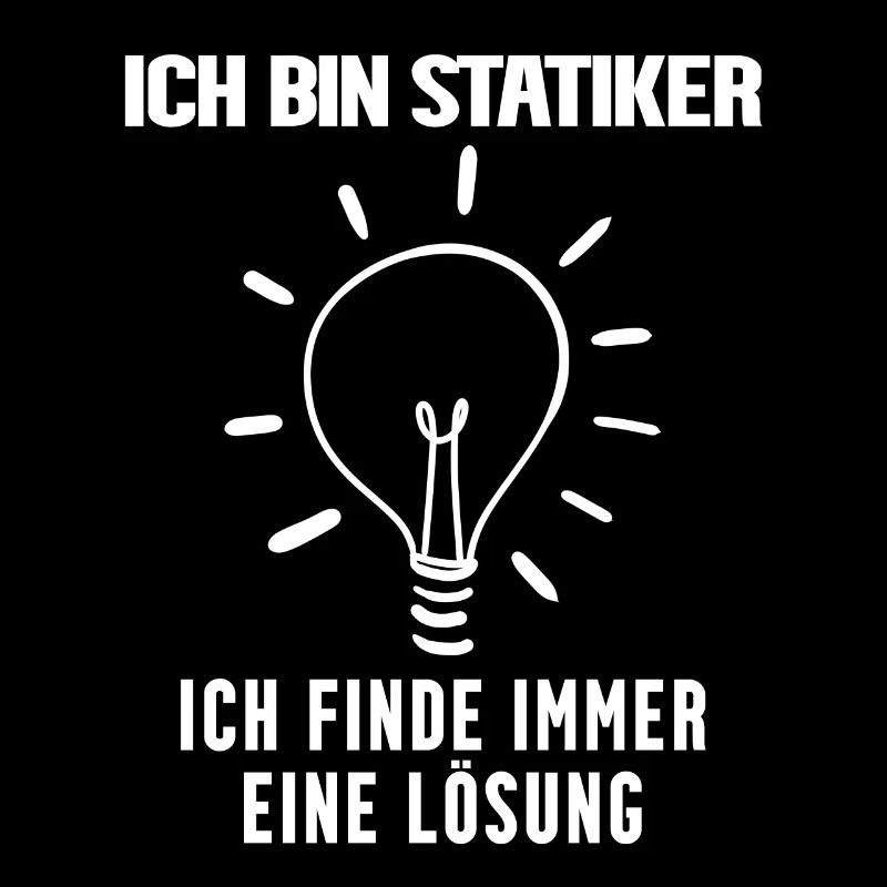Statiker lustiger Spruch