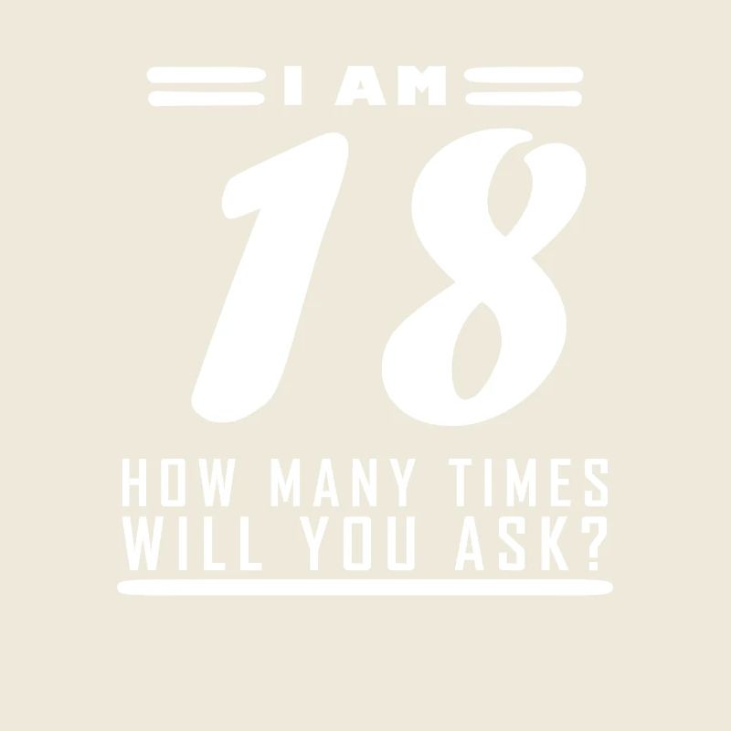 J’ai 18 ans – 18e anniversaire cadeau