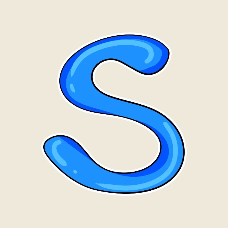 Buchstabe S Anfangsbuchstabe