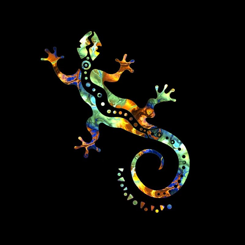 GECKO abstract colorful