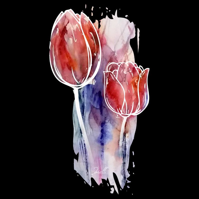 art de tulipes