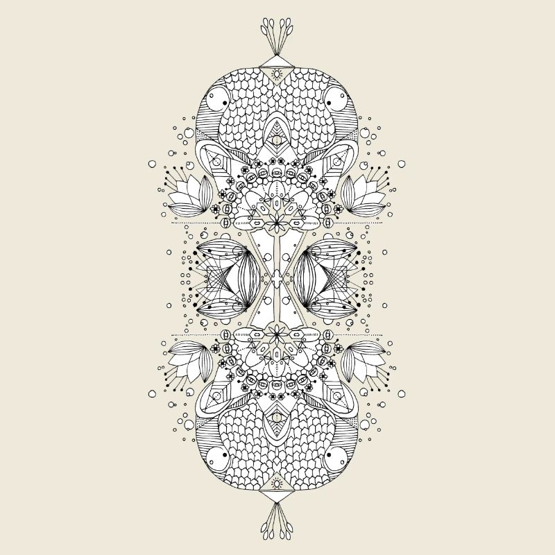 Mandala de nénuphar