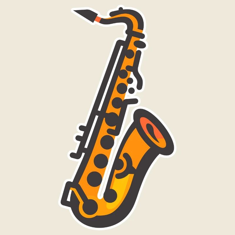 Graphisme pour saxophone