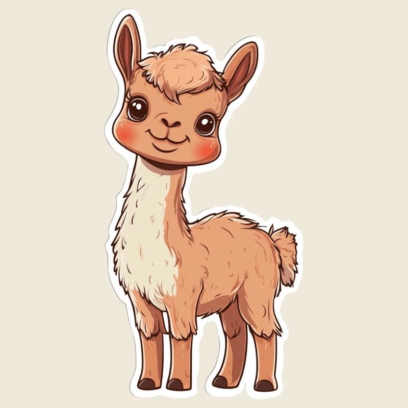 Llama Alpaca Llama Animal Gift