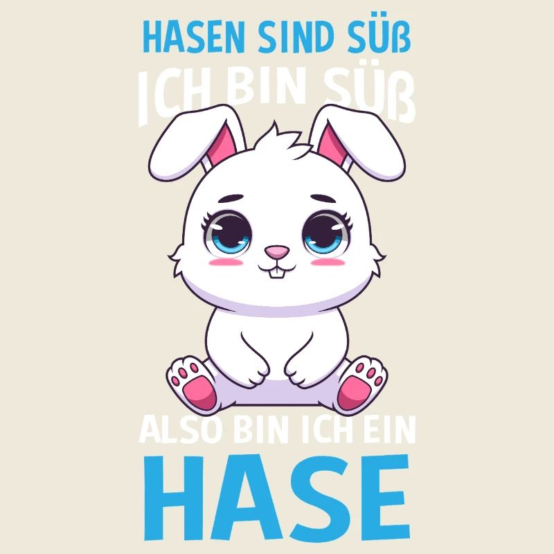 Hasen Sind Süß Ich Bin Süß Also Bin Ich Ein Hase