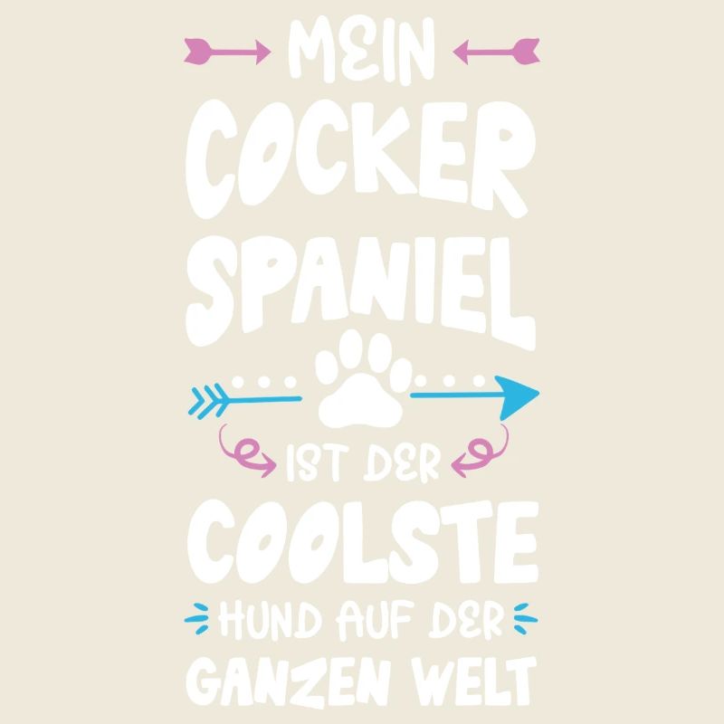 cocker spaniel hund spruch