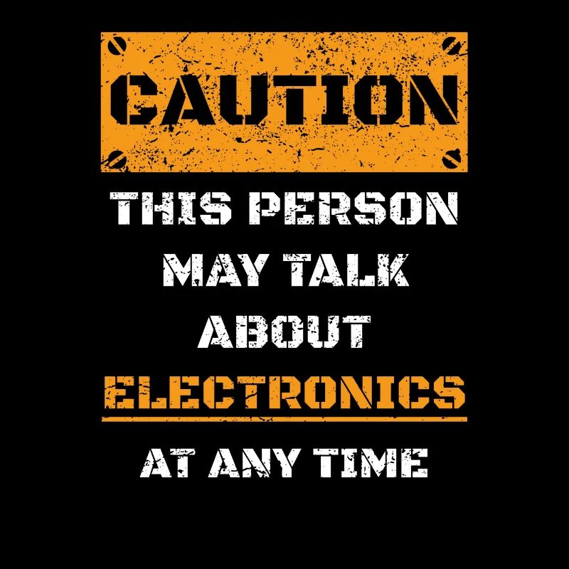 CAUTION WARNUNG TALK ABOUT HOBBY Electronics