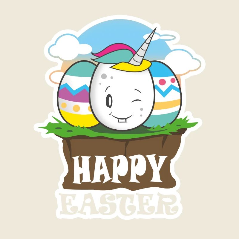 Ostei unicorn Easter