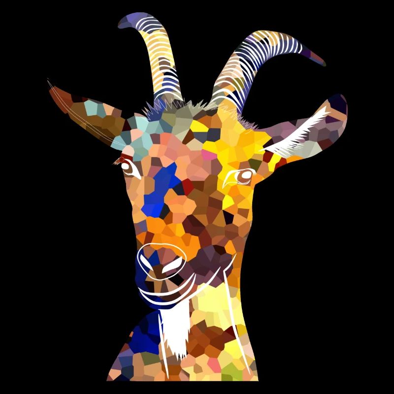 Die bunte Ziege ist da...