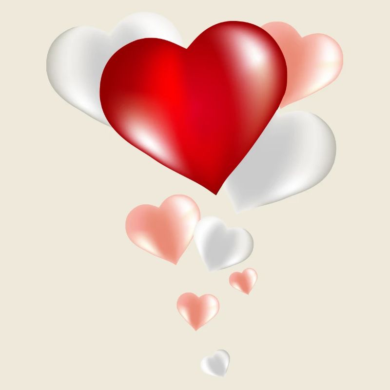 luminous balloon potpourri from heart