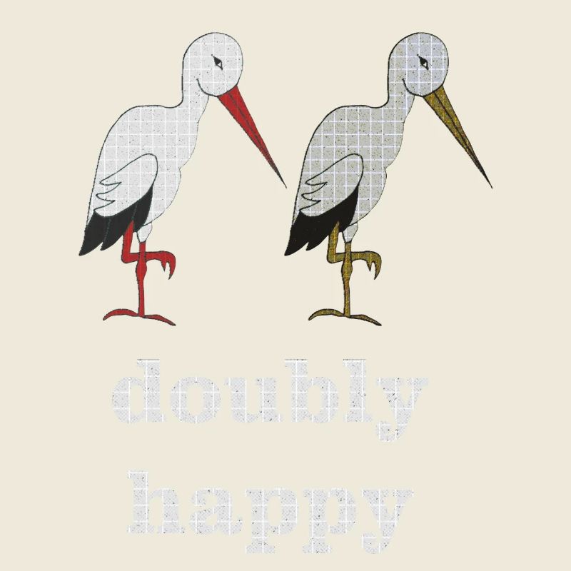 cigogne doublement heureuse