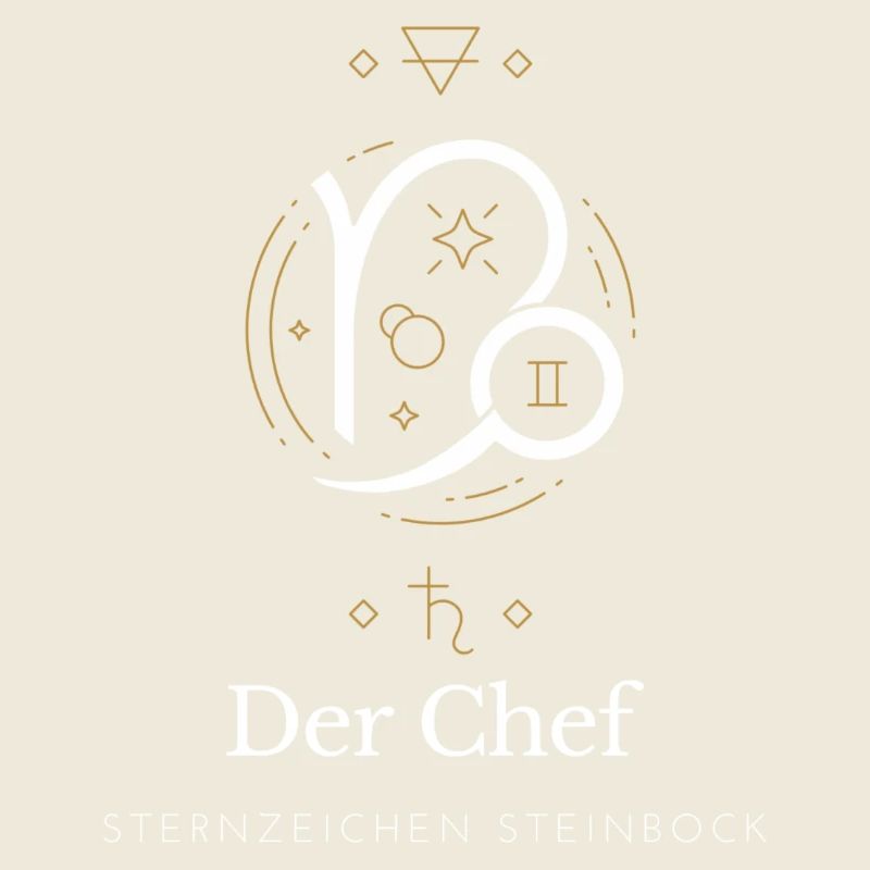 Der Chef - Sternzeichen Steinbock
