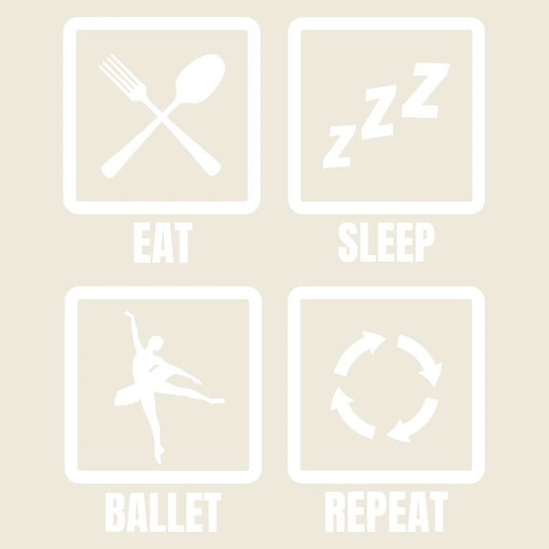 Manger Dormir Ballet Répéter