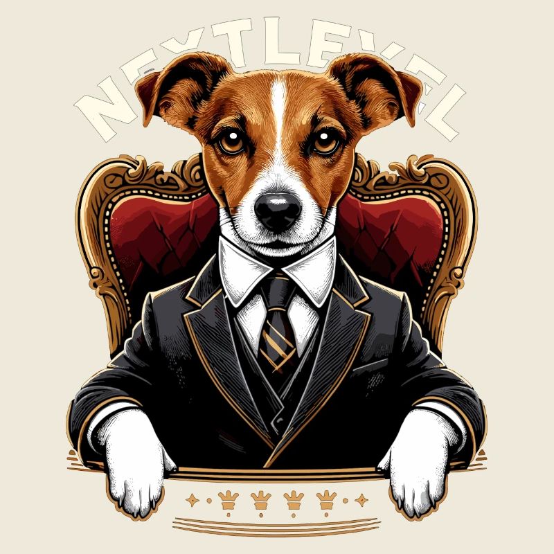 Jack Russell Terrier Suit Next Level Gift