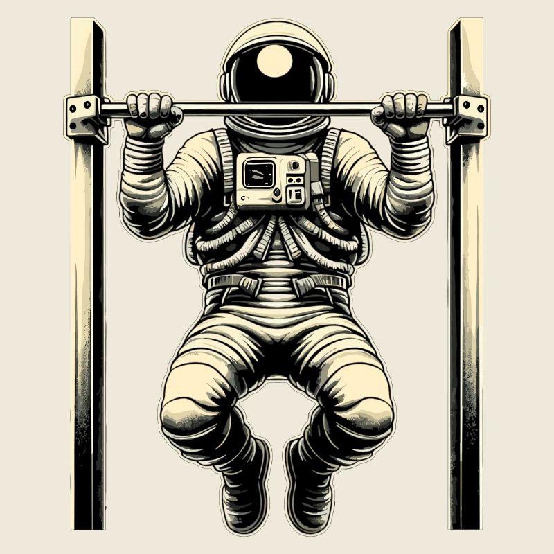 Calisthenics Astronaut Pull-ups Gift