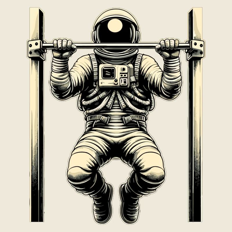 Calisthenics Astronaut Pull-ups Gift