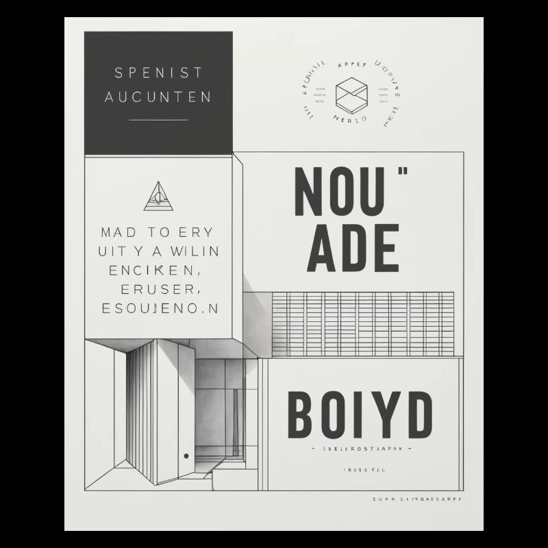 Modern Architecture Poster