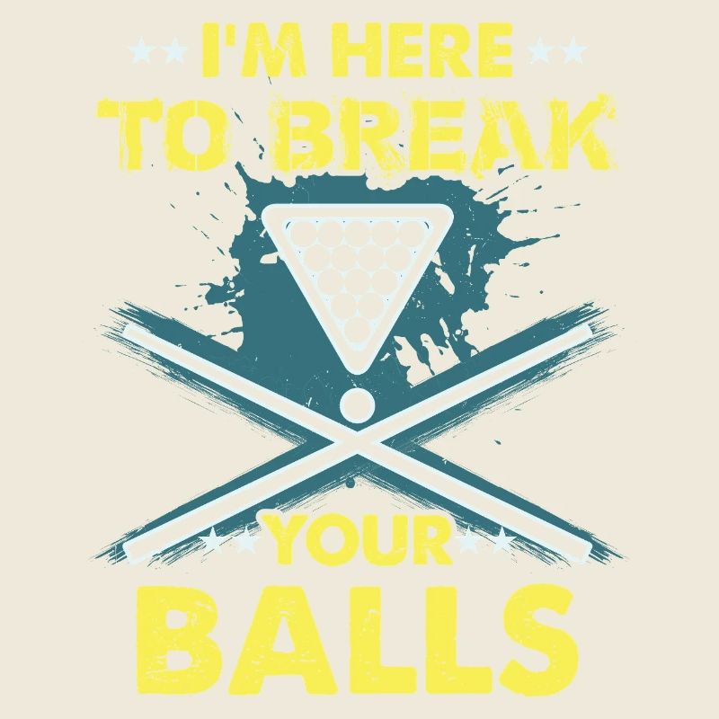 Billardspieler Geschenk Billard Queue Billardtisch