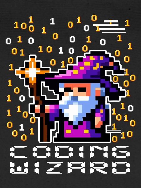 Zauberer-Pixel-Code