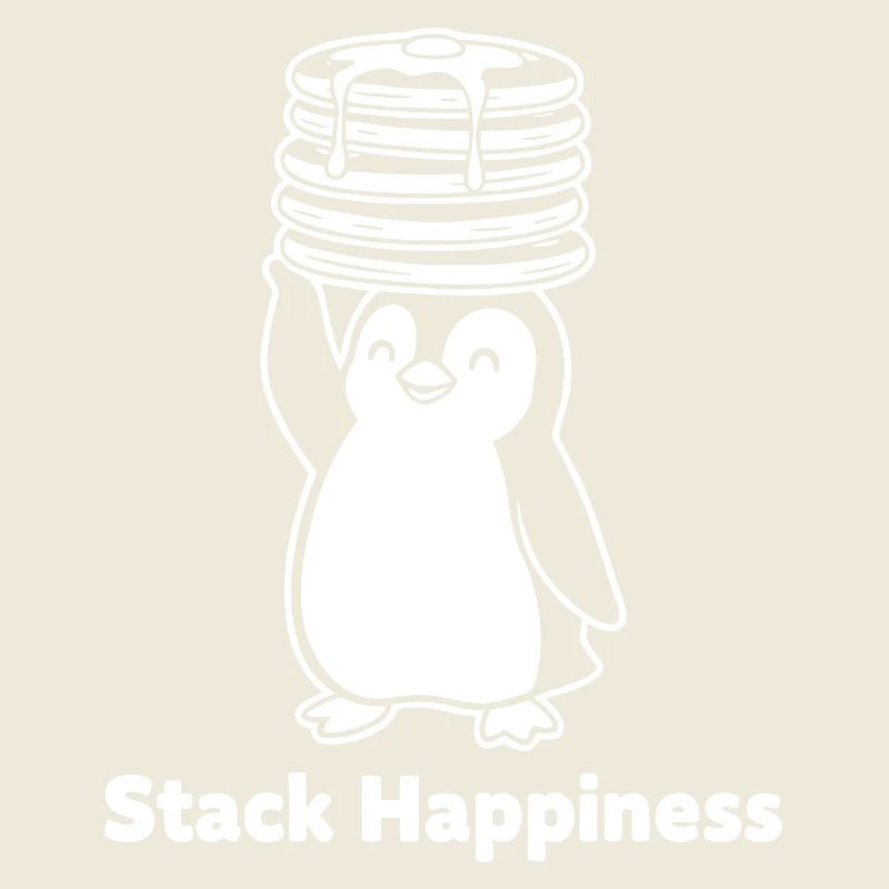 Stack Happiness Pinguin Pfannkuchen