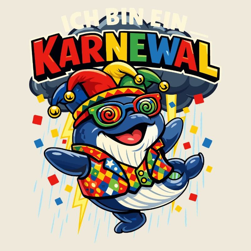 Karneval Ich Bin Ein Karnewal Wal