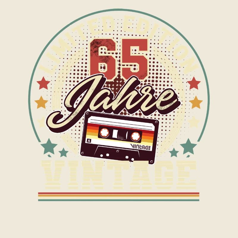 65th Birthday Vintage Cassette