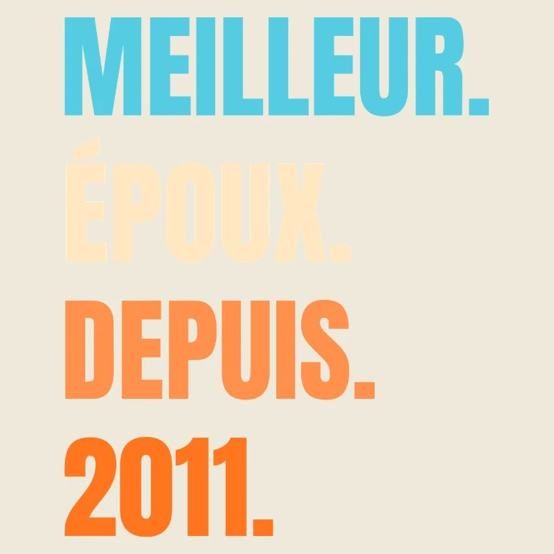 Bester Ehemann seit 2011 Geschenk-Ehemann