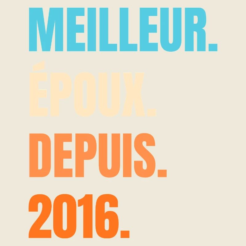 Bester Ehemann seit 2016 Geschenk-Ehemann