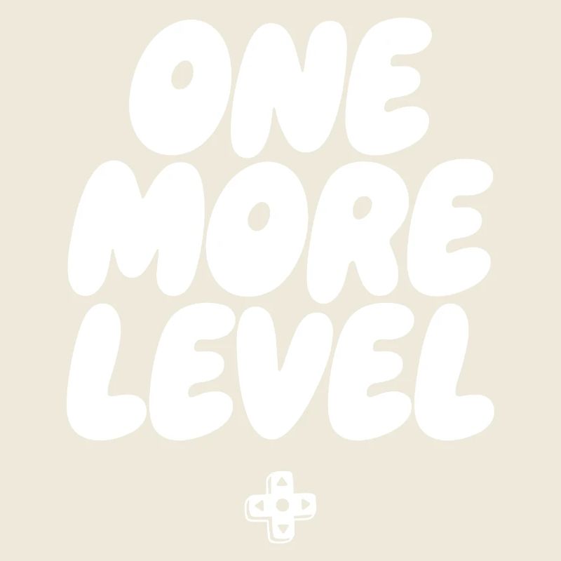 One More Level Pixel Logo